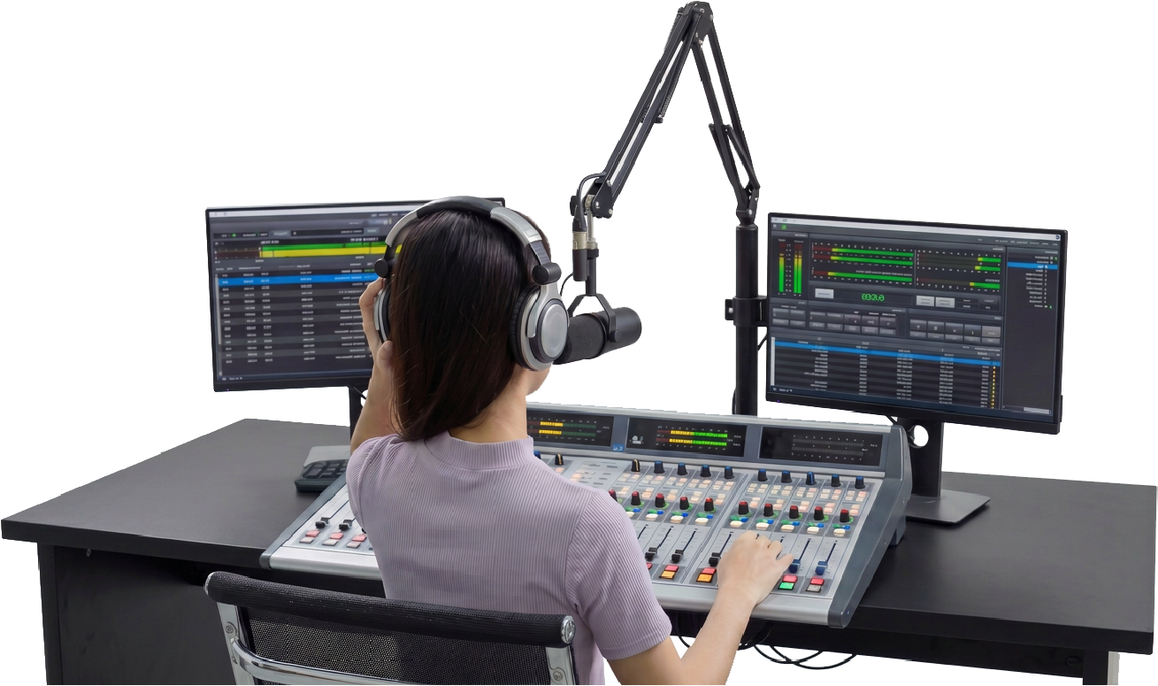 Radio staff